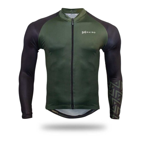 JERSEY W PRO VERDE MILITAR M/L